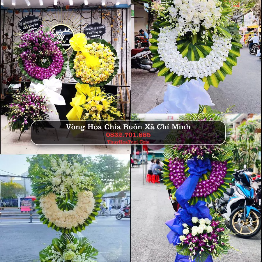 Kệ hoa tang lễ giao tại Xã Chí Minh, Hải Phòng