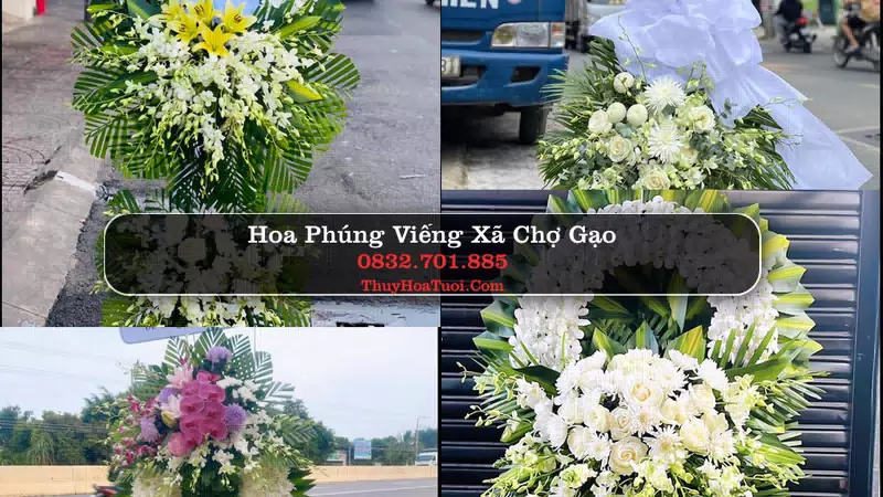 Đặt Hoa Tang Lễ tại Xã Chợ Gạo, Đồng Tháp