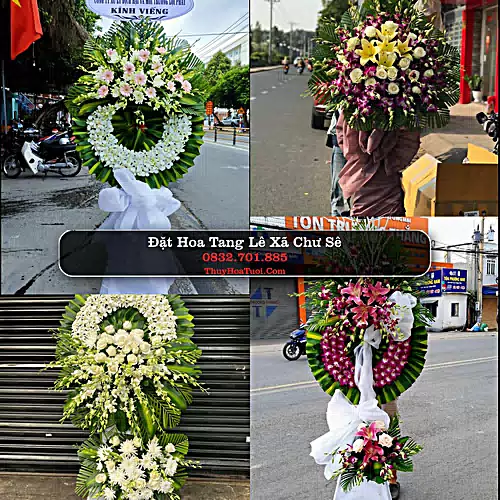 Đặt Vòng Hoa Tang Lễ tại Xã Chư Sê, Gia Lai