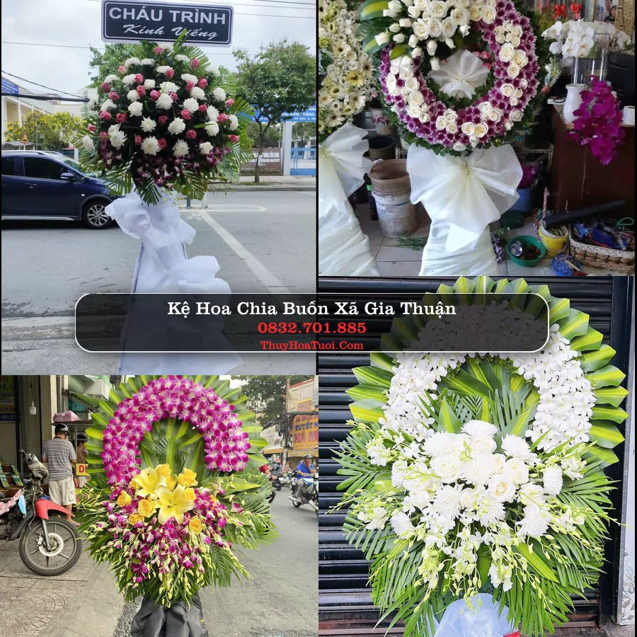Đặt Hoa Chia Buồn tại Xã Gia Thuận, Đồng Tháp