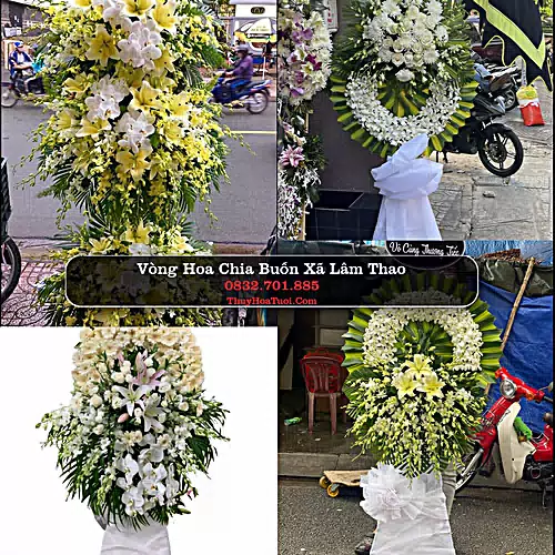Đặt Vòng Hoa Chia Buồn tại Xã Lâm Thao, Bắc Ninh