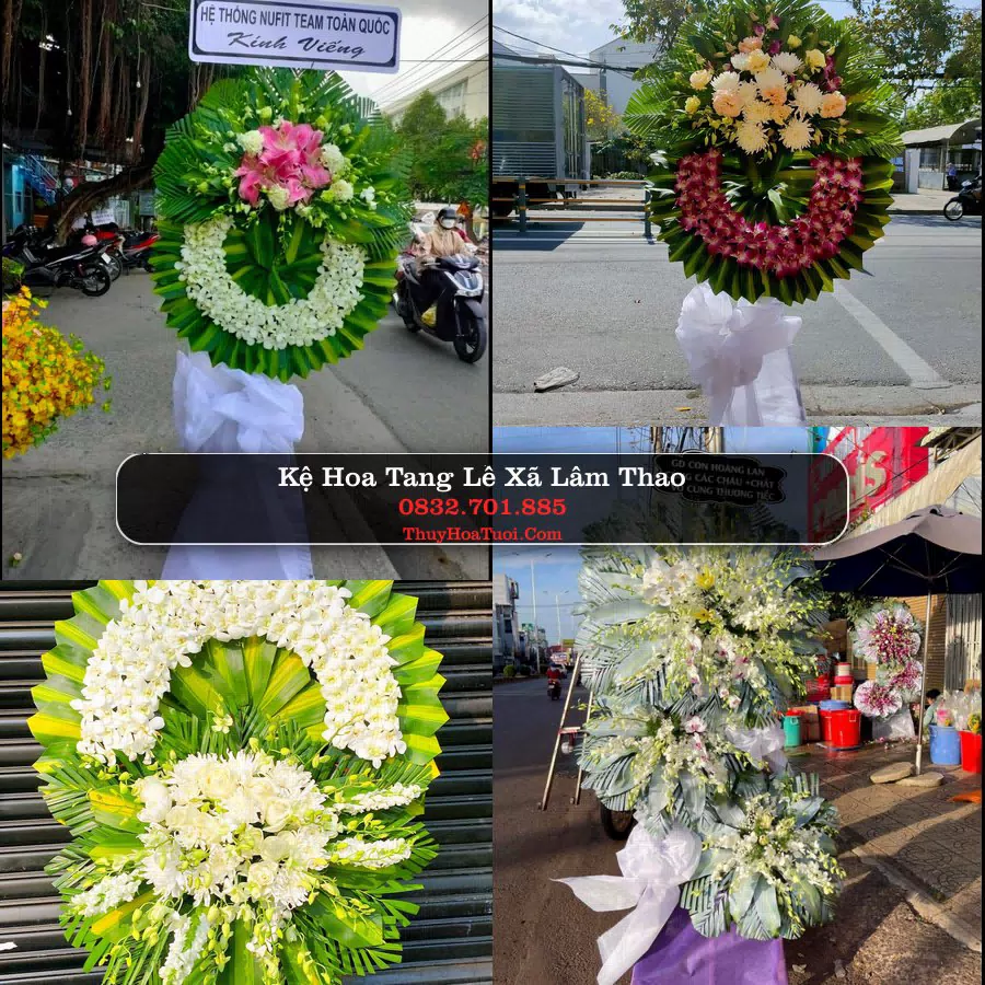 Vòng hoa chia buồn Xã Lâm Thao - ThuyHoaTuoi.Com