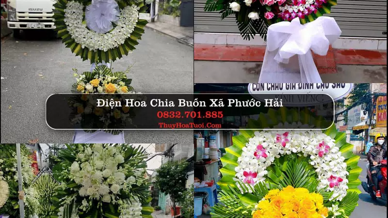 Đặt Vòng Hoa Chia Buồn tại Xã Phước Hải, TP.HCM