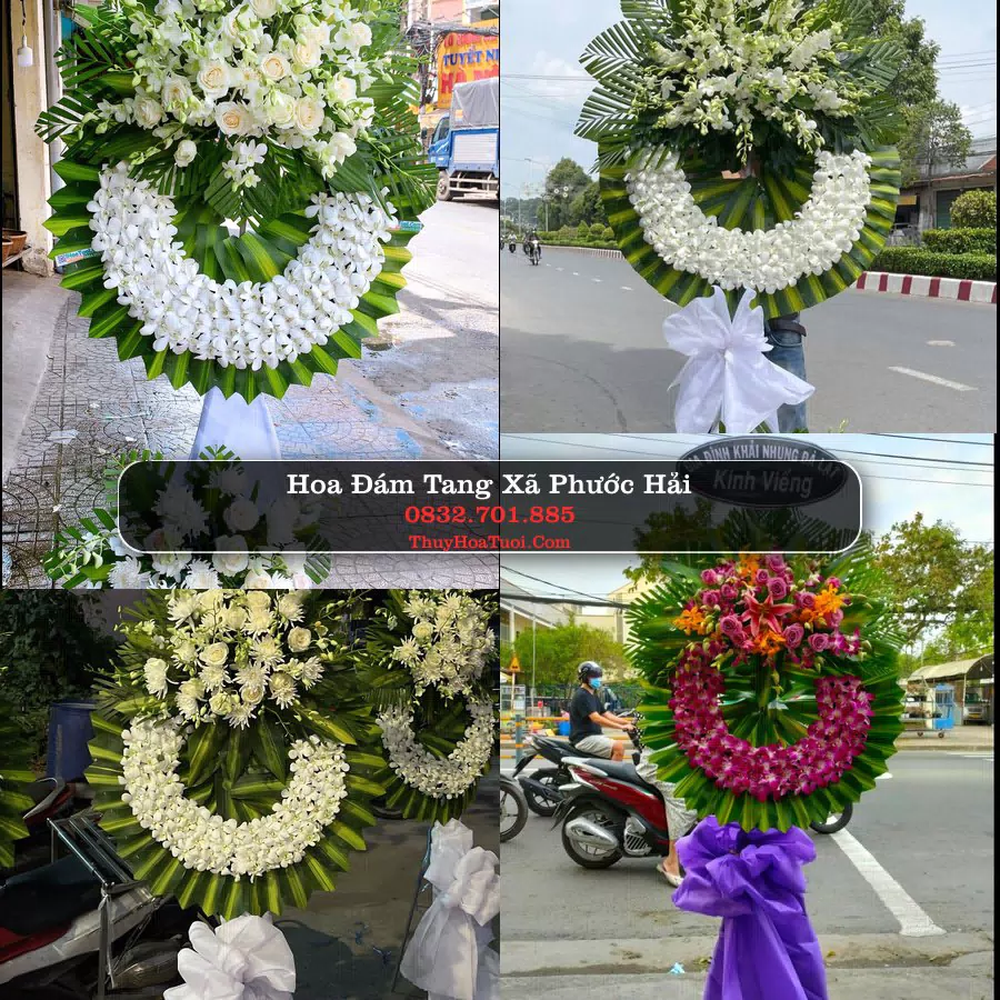 Kệ hoa tang lễ giao tại Xã Phước Hải, TP.HCM