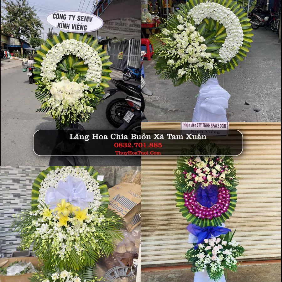 Đặt Vòng Hoa Tang Lễ tại Xã Tam Xuân, Đà Nẵng