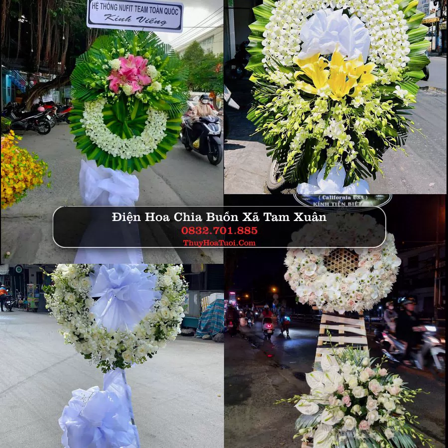 Kệ hoa tang lễ giao tại Xã Tam Xuân, Đà Nẵng