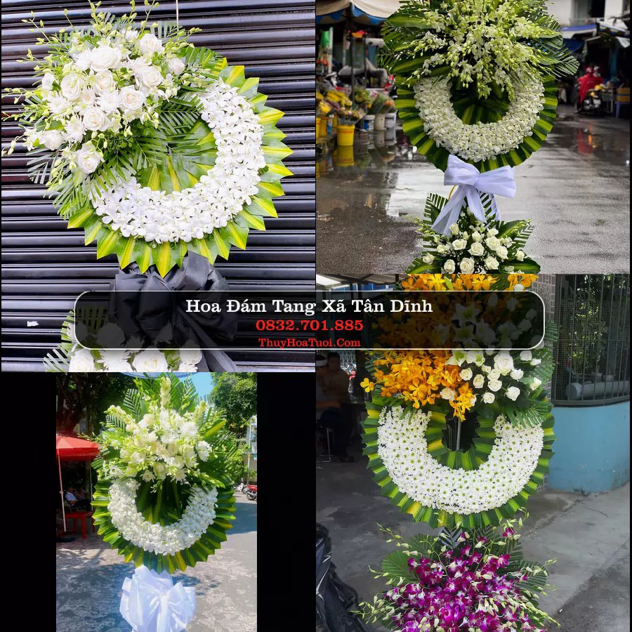 Đặt Vòng Hoa Chia Buồn tại Xã Tân Dĩnh, Bắc Ninh