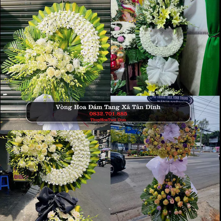 Kệ hoa tang lễ giao tại Xã Tân Dĩnh, Bắc Ninh