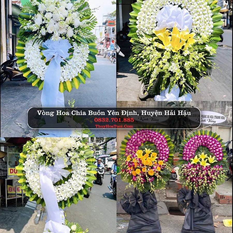 Đặt Hoa Đám Tang tại Yên Định, Hải Hậu, Nam Định (Cũ)