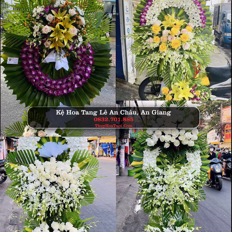 Đặt Hoa Chia Buồn tại An Châu, An Giang (Cũ)