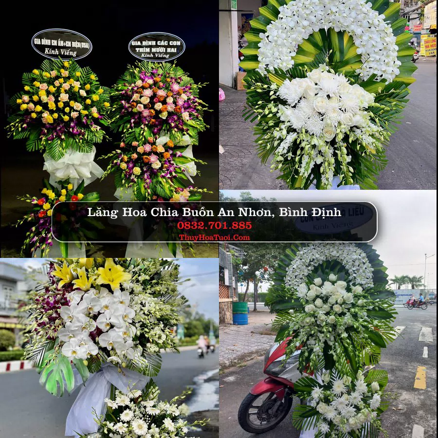 Hoa Chia Buồn tại An Nhơn, Bình Định (Cũ)