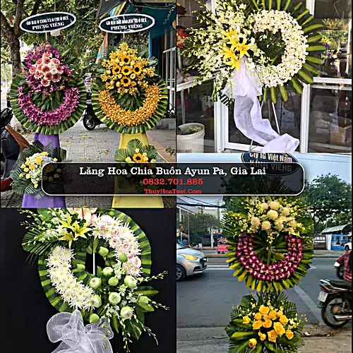 Đặt Hoa Tang Lễ tại Ayun Pa, Gia Lai (Cũ)