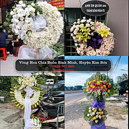 Đặt Hoa Chia Buồn tại Bình Minh, Kim Sơn, Ninh Bình (Cũ)