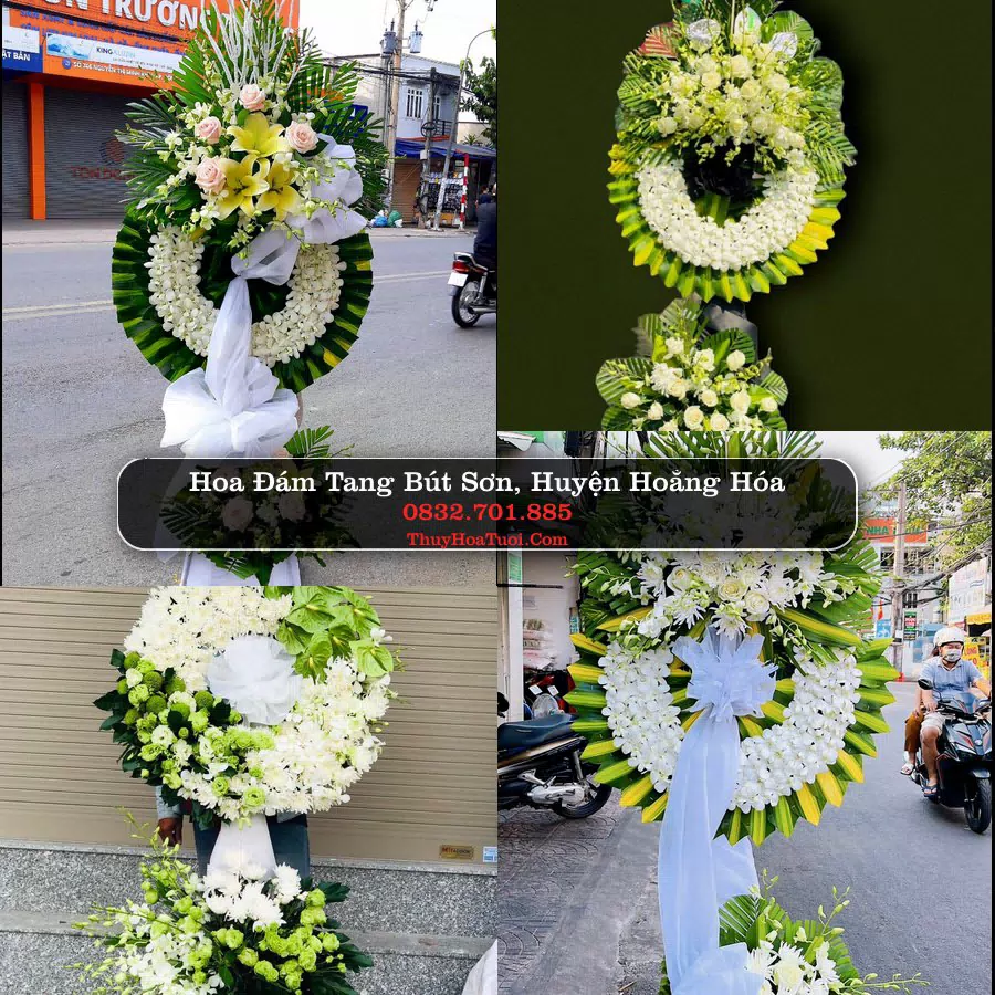 Đặt Vòng Hoa Đám Tang tại Bút Sơn, Hoằng Hóa, Thanh Hóa (Cũ)