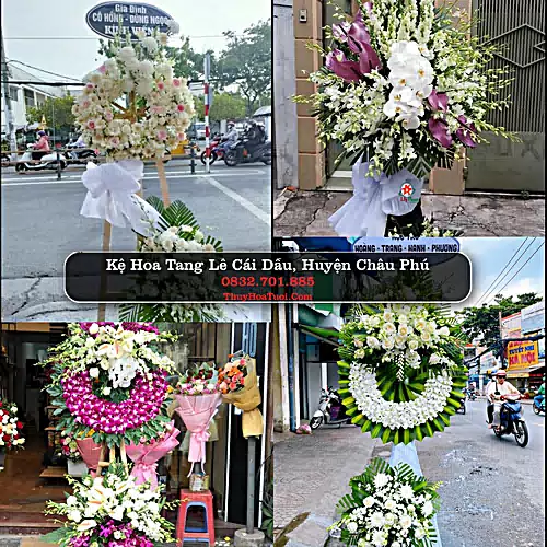 Đặt Hoa Chia Buồn tại Cái Dầu, Châu Phú, An Giang (Cũ)