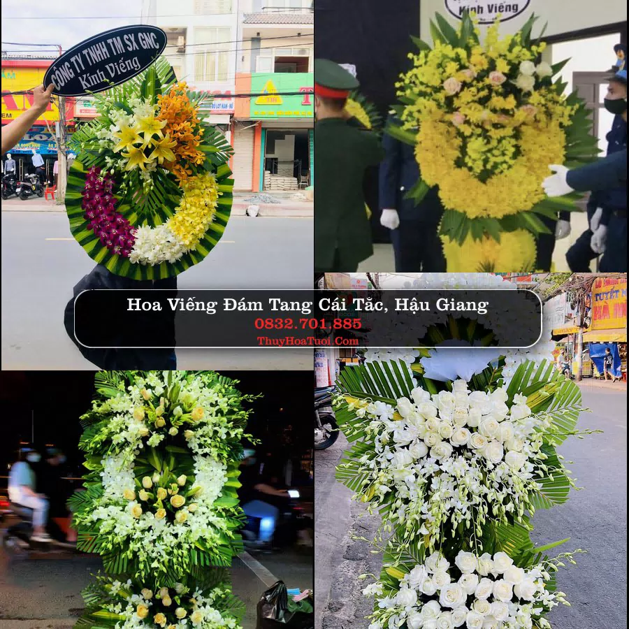 Đặt Vòng Hoa Tang Lễ tại Cái Tắc, Hậu Giang (Cũ)