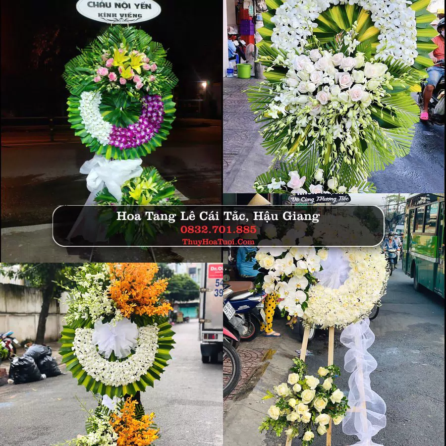 Vòng hoa chia buồn Cái Tắc, Hậu Giang - ThuyHoaTuoi.Com