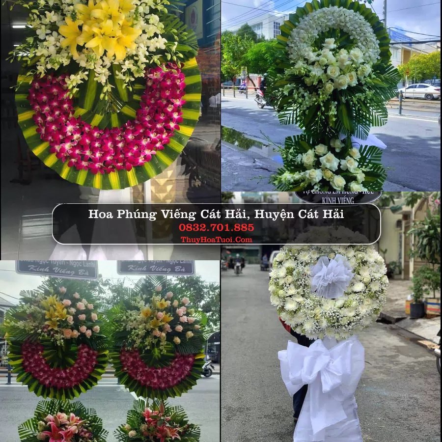 Đặt Hoa Đám Tang tại Cát Hải, Cát Hải, Hải Phòng (Cũ)