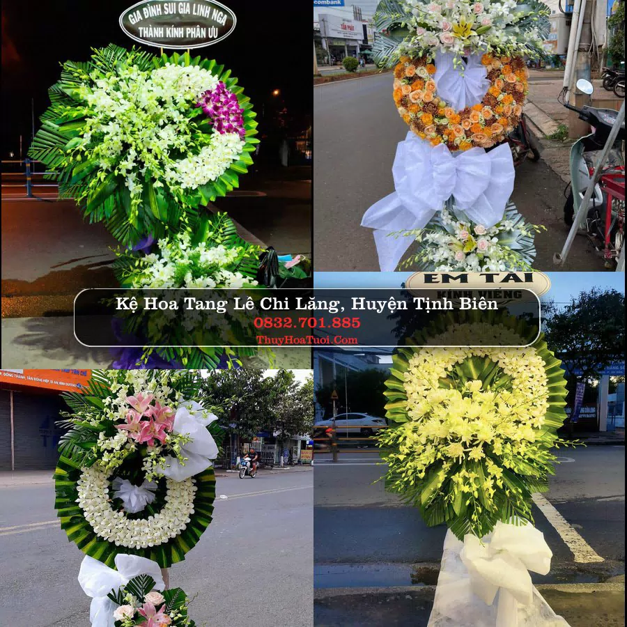 Đặt Vòng Hoa Tang Lễ tại Chi Lăng, Tịnh Biên, An Giang (Cũ)