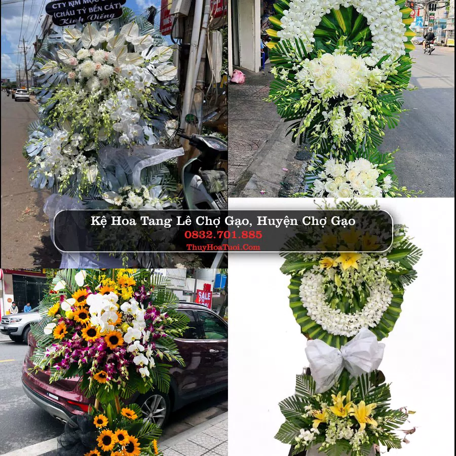 Đặt Hoa Đám Tang tại Chợ Gạo, Chợ Gạo, Tiền Giang (Cũ)