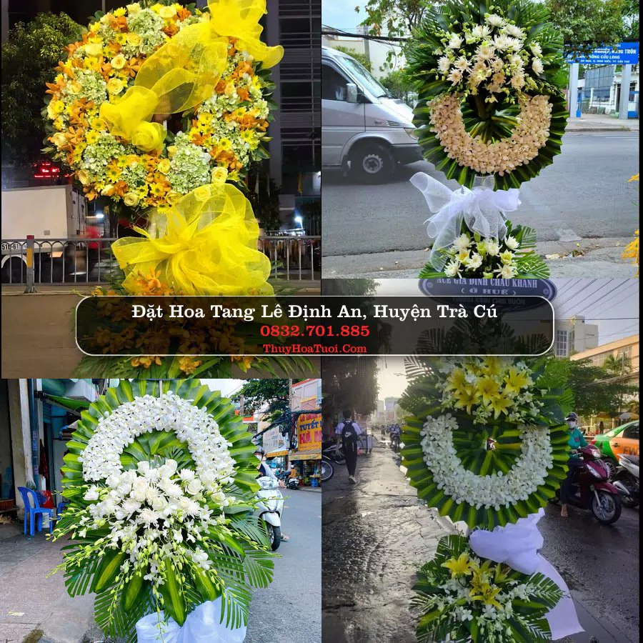 Đặt Vòng Hoa Đám Tang tại Định An, Trà Cú, Trà Vinh (Cũ)