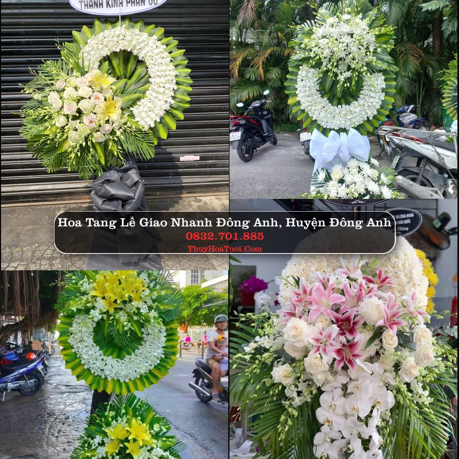 Đặt Vòng Hoa Chia Buồn tại Đông Anh, Hà Nội (Cũ)