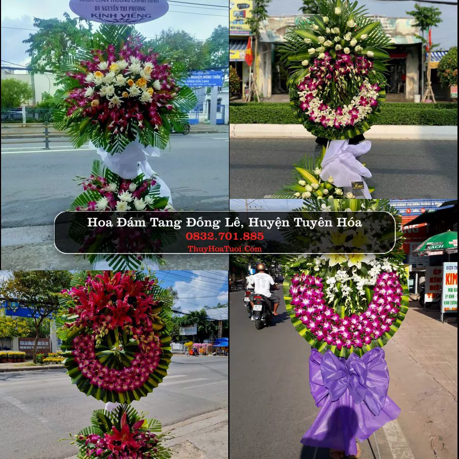 Vòng hoa chia buồn Đồng Lê - ThuyHoaTuoi.Com