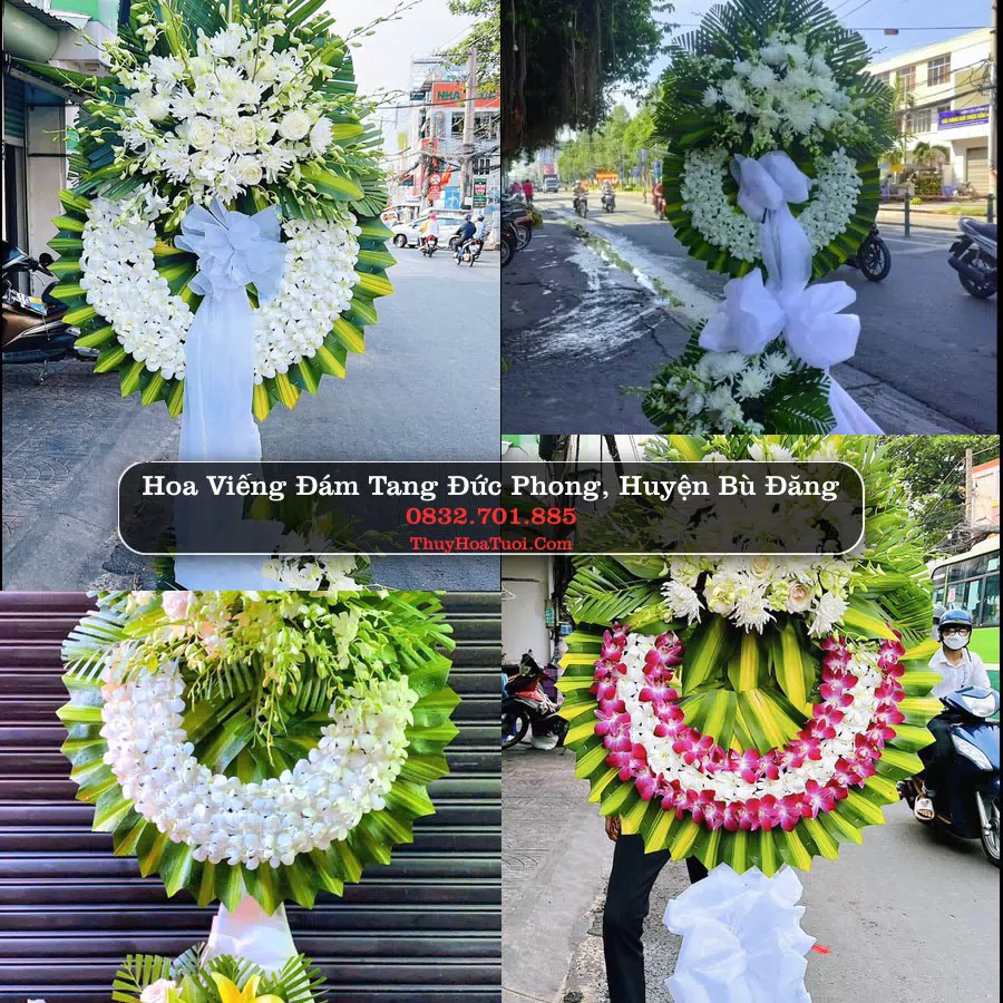 Đặt Hoa Đám Tang tại Đức Phong, Bù Đăng, Bình Phước (Cũ)