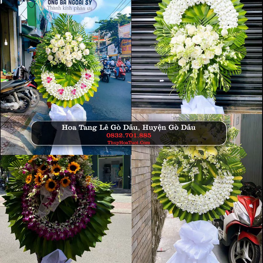 Đặt Hoa Tang Lễ tại Gò Dầu, Gò Dầu, Tây Ninh (Cũ)