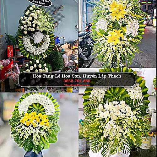 Đặt Vòng Hoa Chia Buồn tại Hoa Sơn, Lập Thạch, Vĩnh Phúc (Cũ)