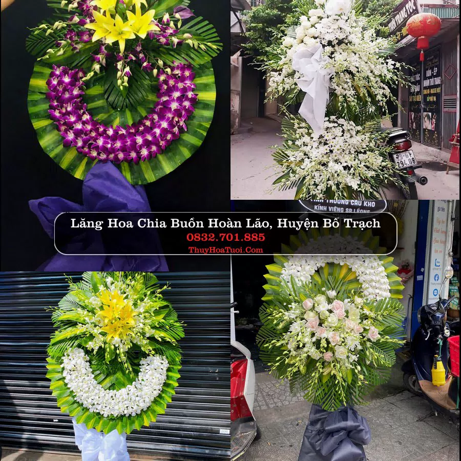 Kệ hoa tang lễ giao tại Hoàn Lão, Quảng Bình
