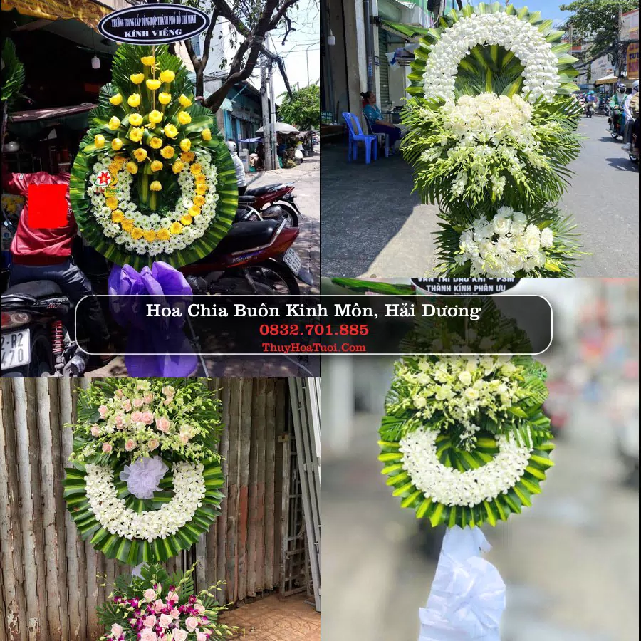 Vòng Hoa Tang Lễ tại Kinh Môn, Hải Dương (Cũ)