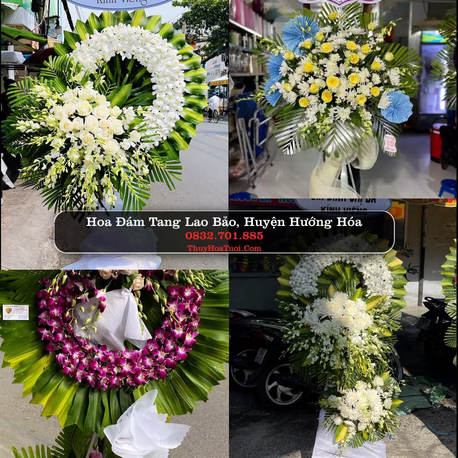 Đặt Vòng Hoa Đám Tang tại Lao Bảo, Hướng Hóa, Quảng Trị (Cũ)