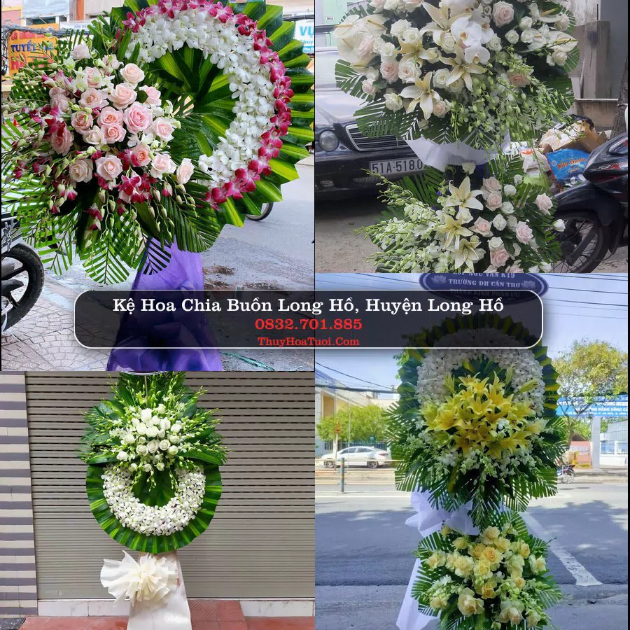 Đặt Vòng Hoa Chia Buồn tại Long Hồ, Long Hồ, Vĩnh Long (Cũ)