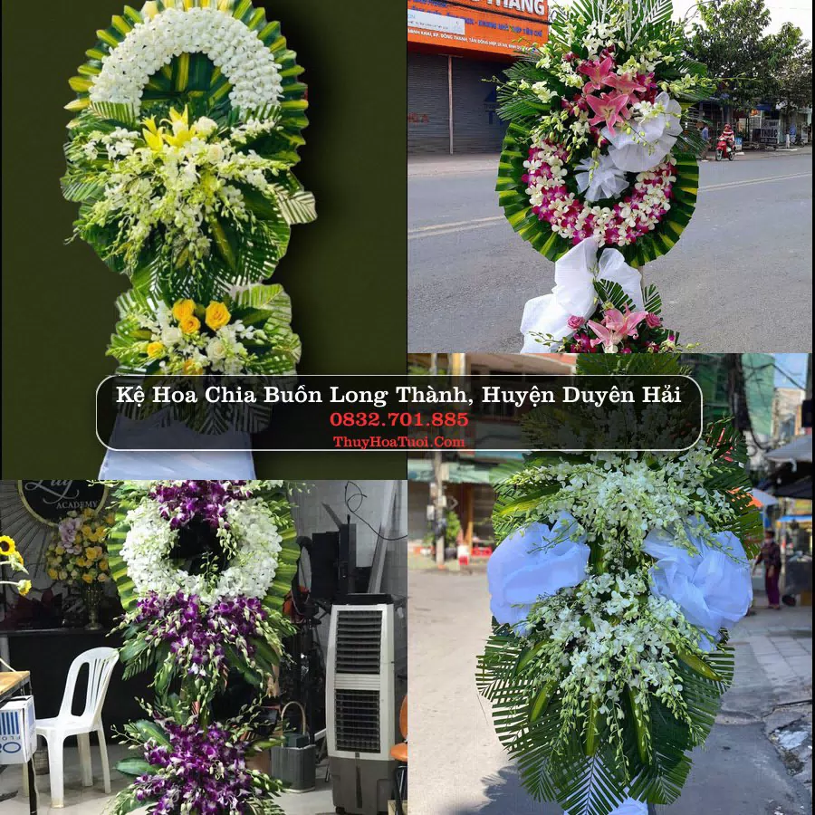 Đặt Hoa Tang Lễ tại Long Thành, Duyên Hải, Trà Vinh (Cũ)