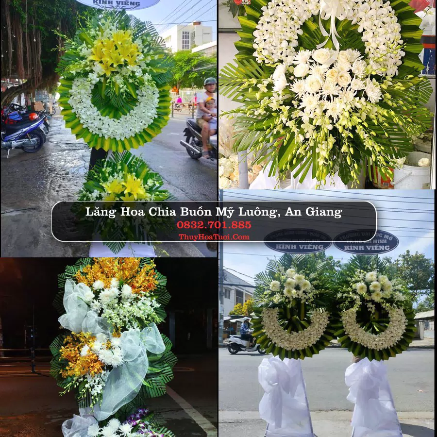 Đặt Hoa Tang Lễ tại Mỹ Luông, An Giang (Cũ)