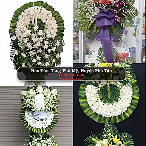 Đặt Vòng Hoa Tang Lễ tại Phú Mỹ, Phú Tân, An Giang (Cũ)