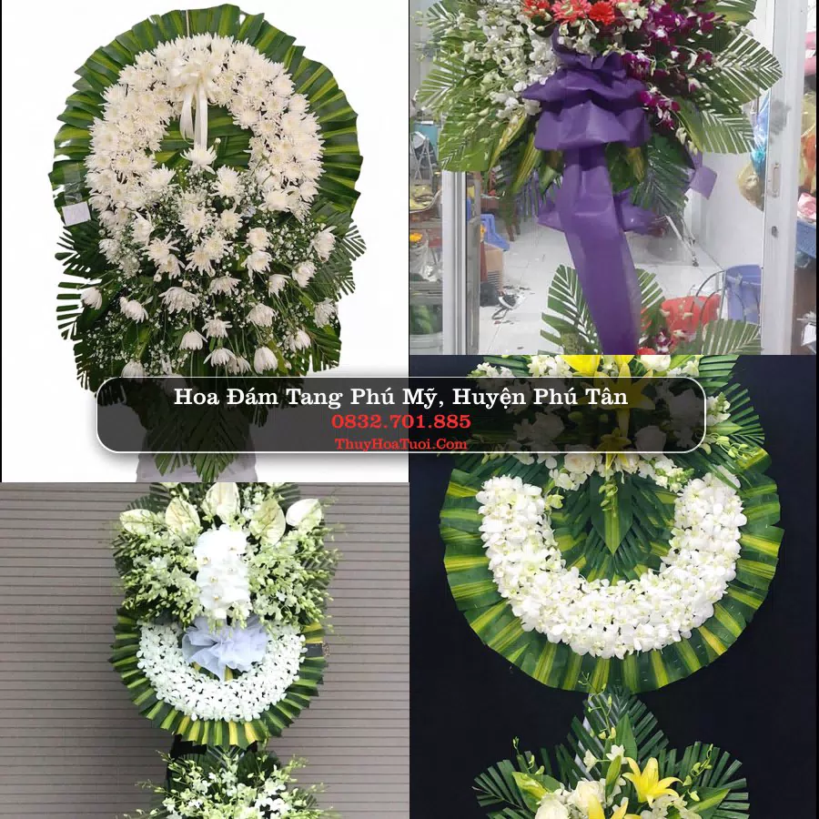 Đặt Vòng Hoa Tang Lễ tại Phú Mỹ, Phú Tân, An Giang (Cũ)