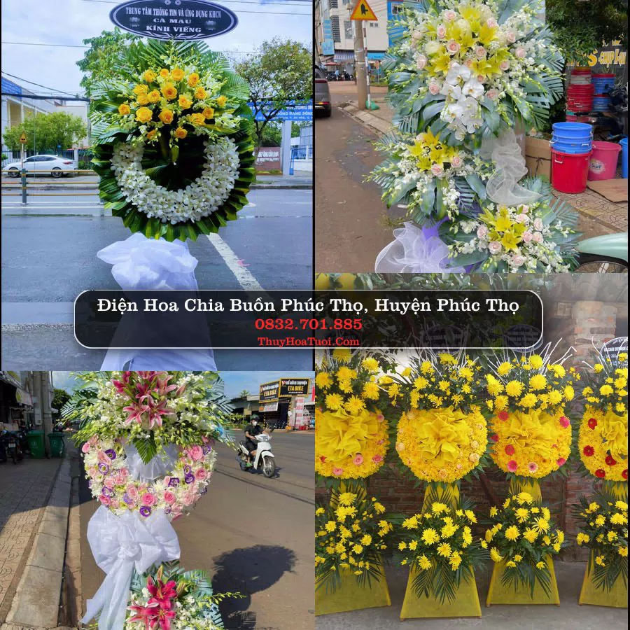 Kệ hoa tang lễ giao tại Phúc Thọ, Hà Nội