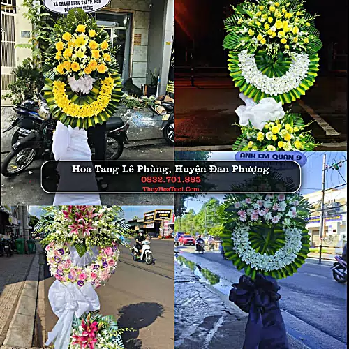 Đặt Hoa Đám Tang tại Phùng, Đan Phượng, Hà Nội (Cũ)