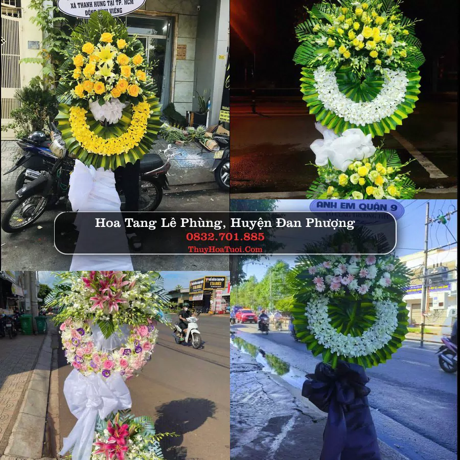 Đặt Hoa Đám Tang tại Phùng, Đan Phượng, Hà Nội (Cũ)
