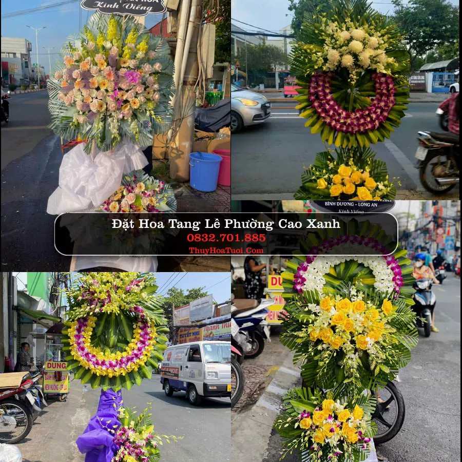 Kệ hoa tang lễ giao tại Phường Cao Xanh, Quảng Ninh