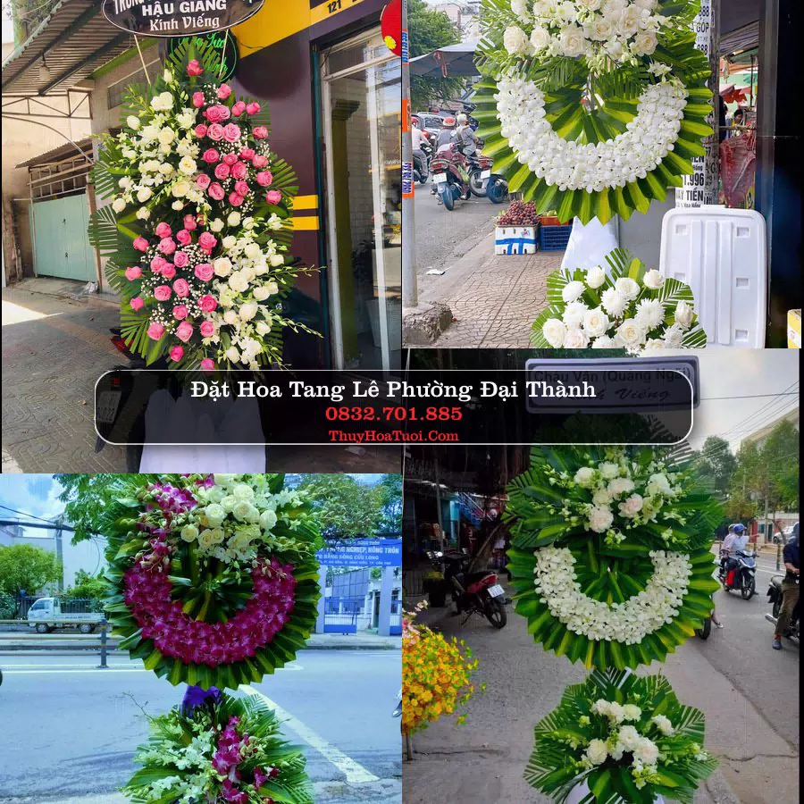 Kệ hoa tang lễ giao tại Phường Đại Thành, Cần Thơ