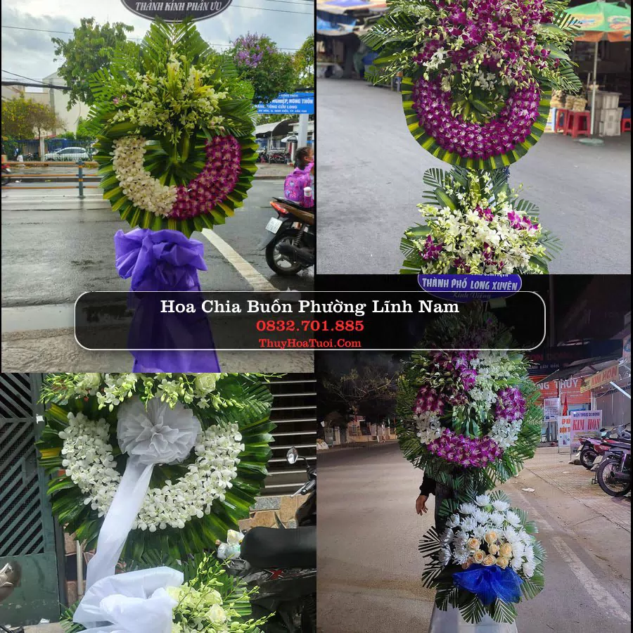 Kệ hoa tang lễ giao tại Phường Lĩnh Nam, Hà Nội