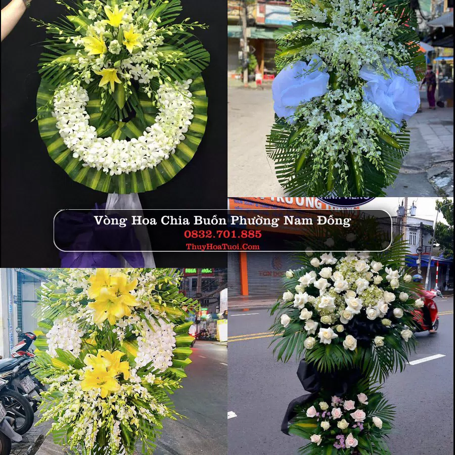 Đặt Hoa Chia Buồn tại Phường Nam Đồng, Hải Phòng