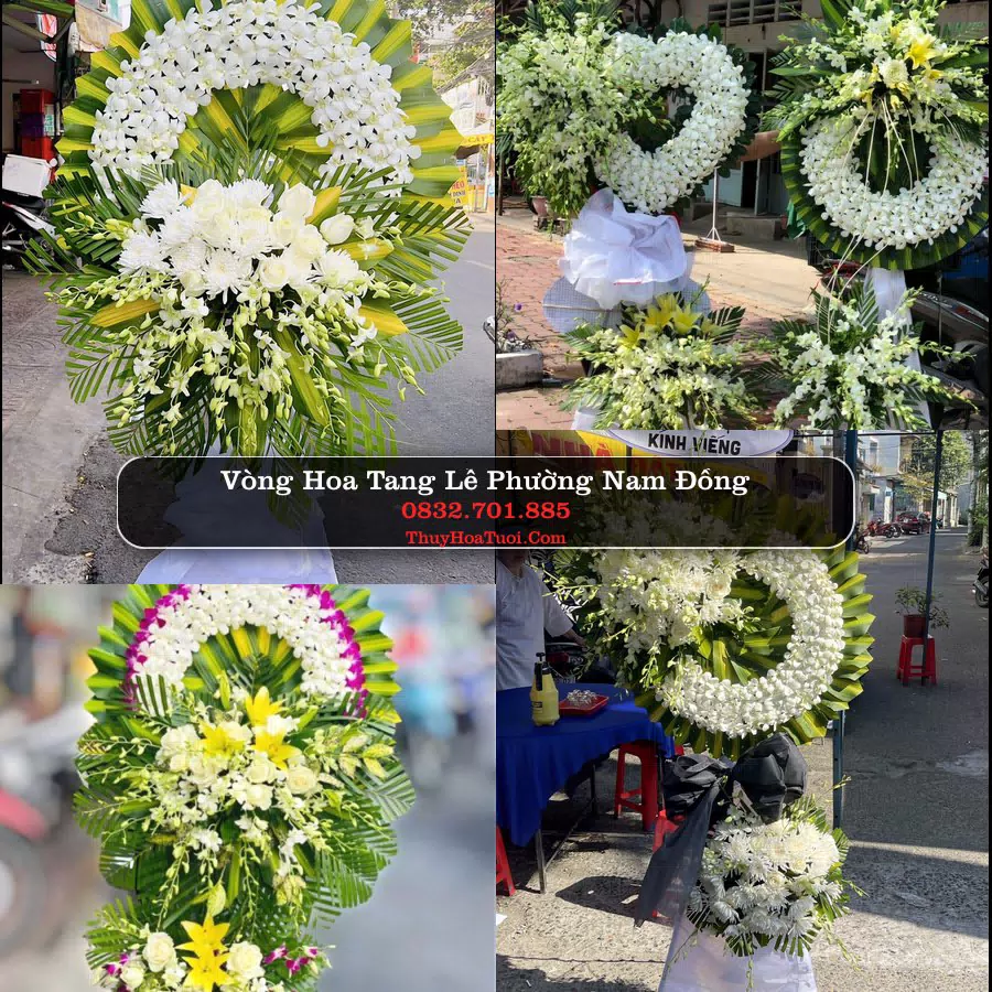 Kệ hoa tang lễ giao tại Phường Nam Đồng, Hải Phòng