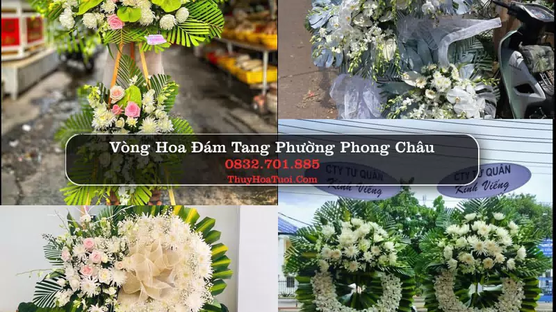 Đặt Vòng Hoa Chia Buồn tại Phường Phong Châu, Phú Thọ