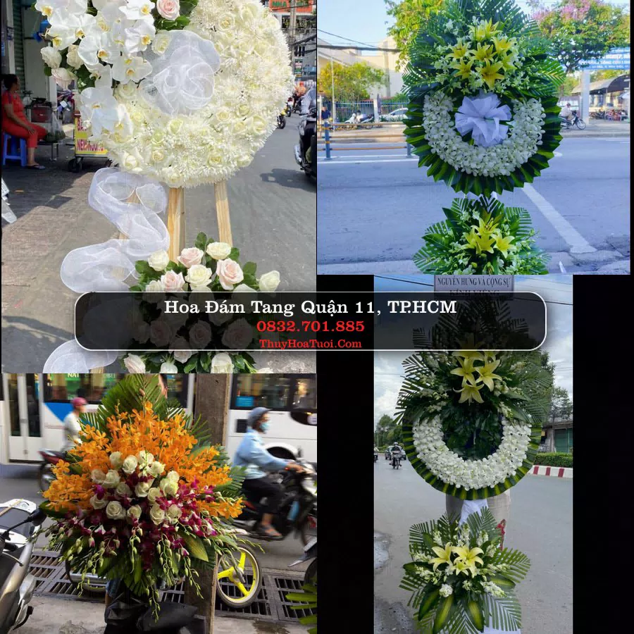 Kệ hoa tang lễ giao tại Quận 11, TP.HCM