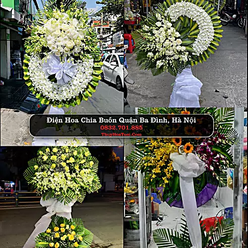 Đặt Hoa Chia Buồn tại Quận Ba Đình, Hà Nội (Cũ)