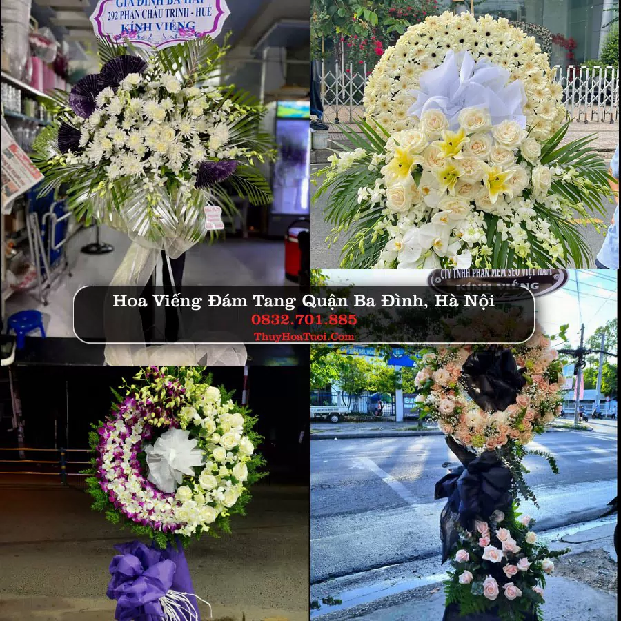 Kệ hoa tang lễ giao tại Quận Ba Đình, Hà Nội